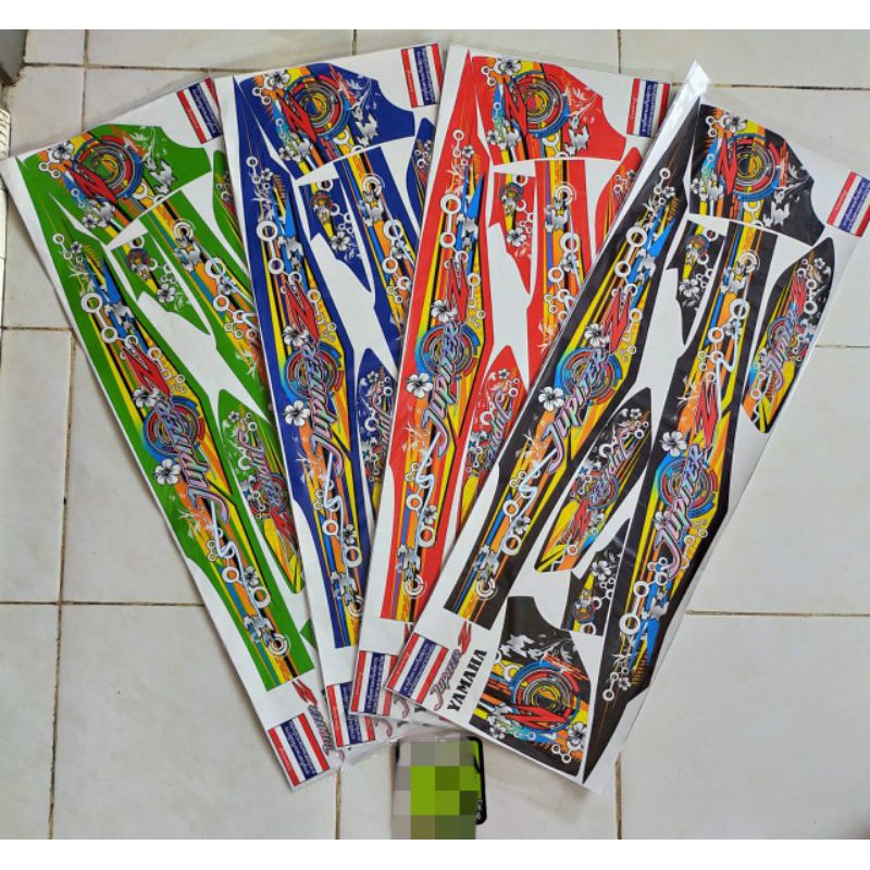 STRIPING JUPITER Z/BURHAN/BELUK / STIKER STRIPING LIS MOTOR VARIASI JUPITER