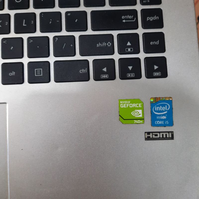 Laptop Asus S451LB Core i5-4200U Ram 4GB/HDD 500GB Nvidia Geforce 740M 2Gb Gaming Editing Ngebut