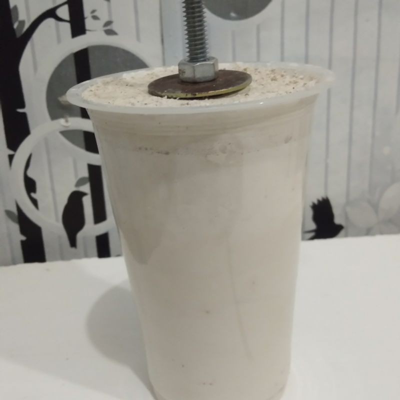 molding sablon gelas cup datar