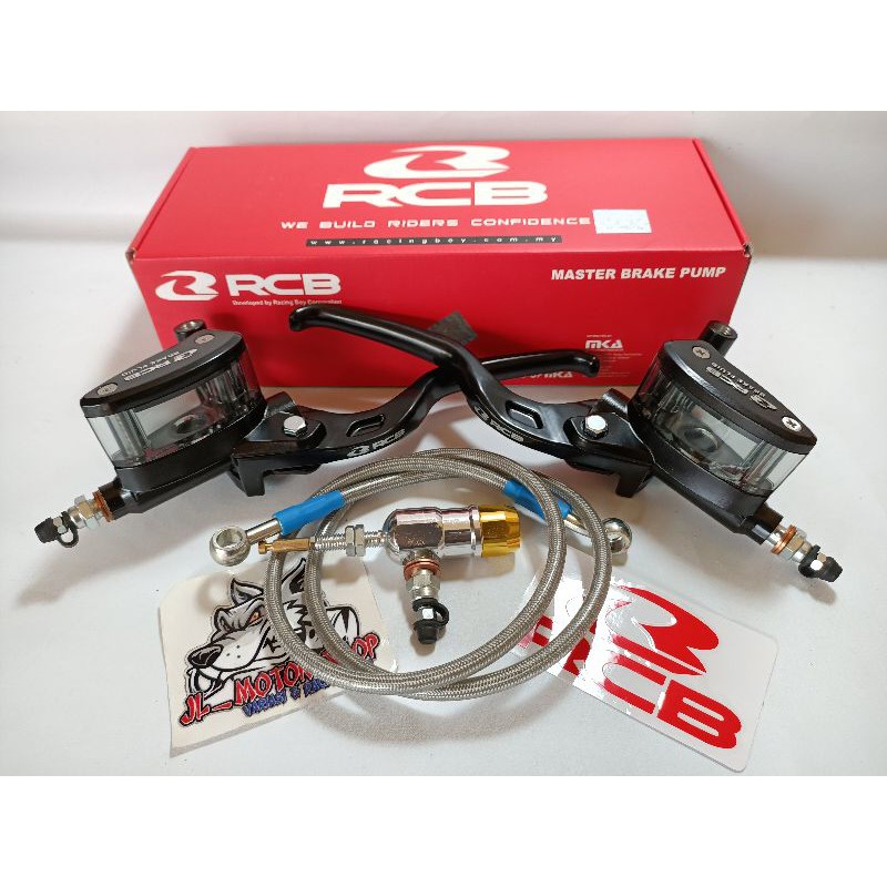 Master Rem Kopling Hidrolik Hydraulic Set RCB E2 Racingboy Master Rem Stut Selang 1 Set Universal