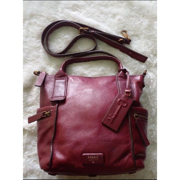 preloved tas Fossil emerson medium