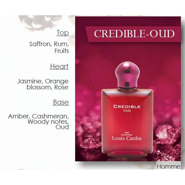 Louis Cardin - Eau de Parfume - Credible Oud - 100 ml - for Him