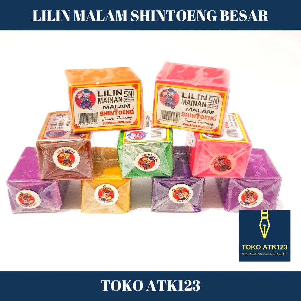 Lilin Malam Mainan / Plastisin Shintoeng Besar