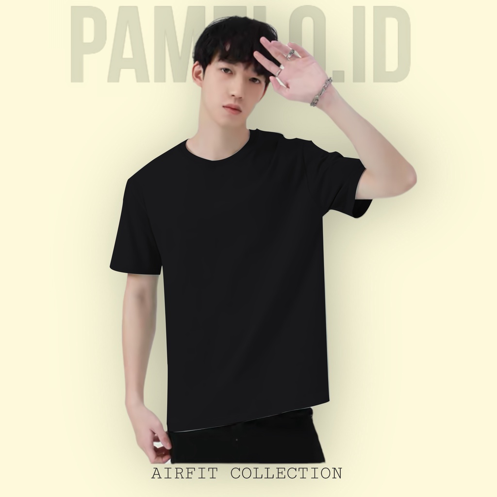 Pamelo id Kaos Airfit/Kaos Oblong/Tshirt unisex/Kaos Distro Unisex/Baju oblong/Korea style