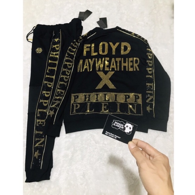 PP03 SETELAN PHILIPP PLEIN X FLOYD PRIA WANITA JERMAN BILLIONAIRE