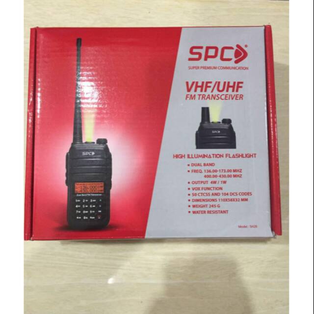 Handy talky spc sh20 double band/ht spc sh20/walky talky ht spc sh20 dualband