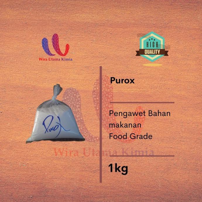 

Ready...Ready...Ready...] Sodium Benzoate Purox Ex Holland, Pengawet Makanan Food Grade 1Kg