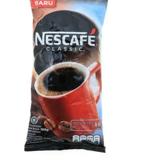 

PROMOSI !! 9.9 Kopi Hitam Nescafe Classic 100 gr [KODE 397]