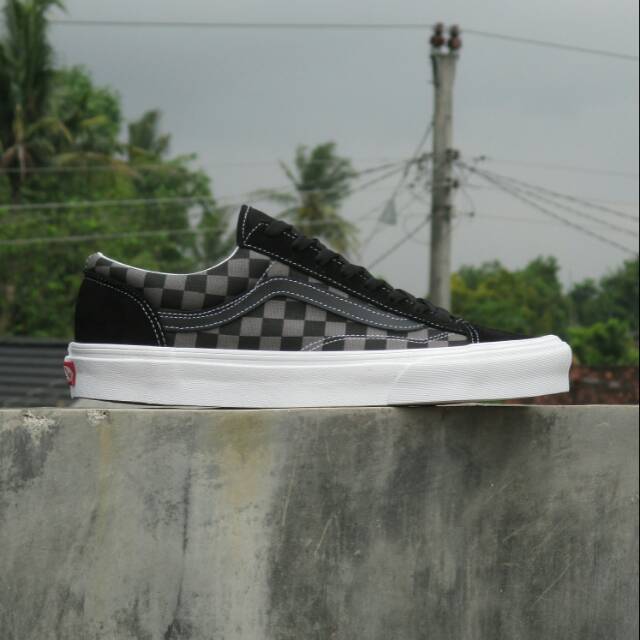 vans style 36 pewter black