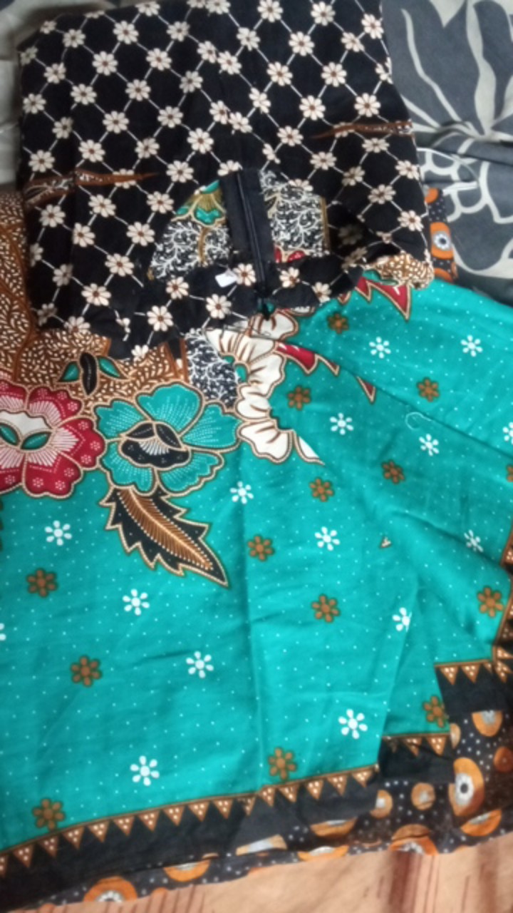 Gamis Batik Sogan Ready Sampai Jumbo Xxl Manggar,padi,sekar,cantik,kubis,kipas,nadine,kupu,kawung