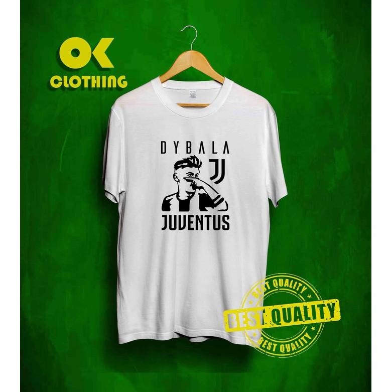 (TERLARIS) Baju kaos Paulo Dybala Juventus simple keren -Palace Store