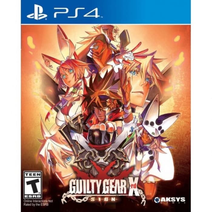 PS4 GUILTY GEAR XRD SIGN