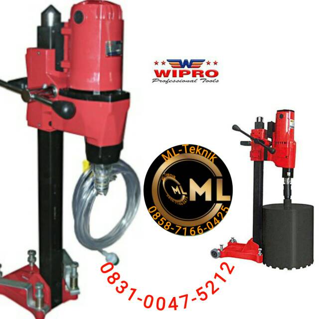 Mesin Bor Corring Wipro 8 Inch Mesin Bor Coring Beton Aspal Dll Shopee Indonesia