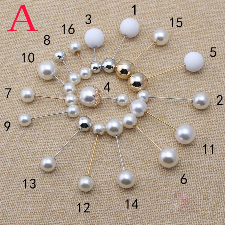 Mutiara Bros Korea bros pearl Brooch pin peniti Berlian Wanita Tuspin Aksesoris Fashion