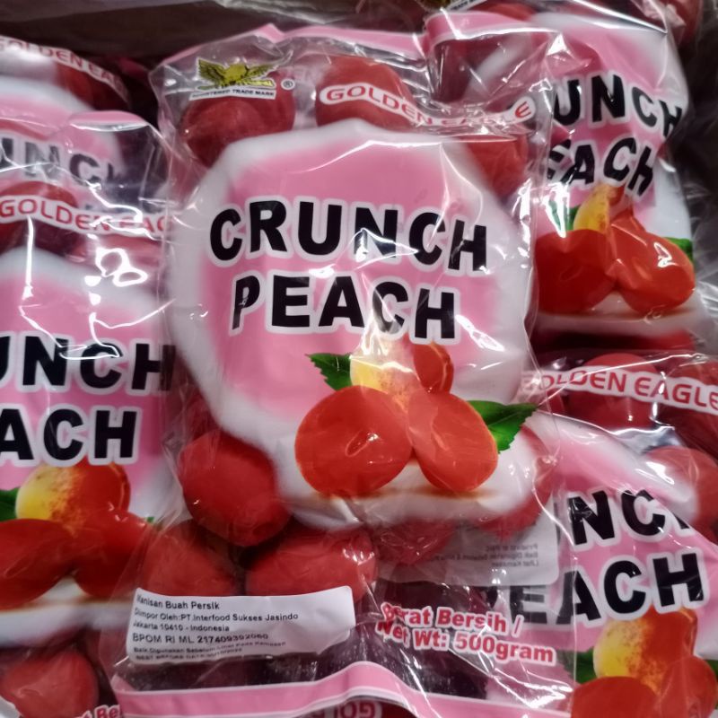

Manisan buah persik / buah peach 500gram