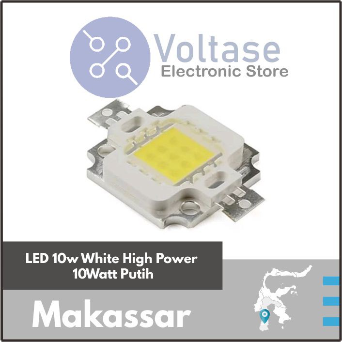 LED 10w White High Power 10Watt HPL Putih HPL