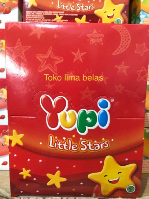 Yupi Little  Star Stars 1 box isi 24 Pcs