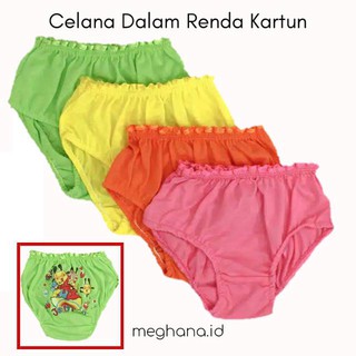 CD Celana  Dalam  Anak Cewek 3 4 Tahun Celana  Dalam  Anak 