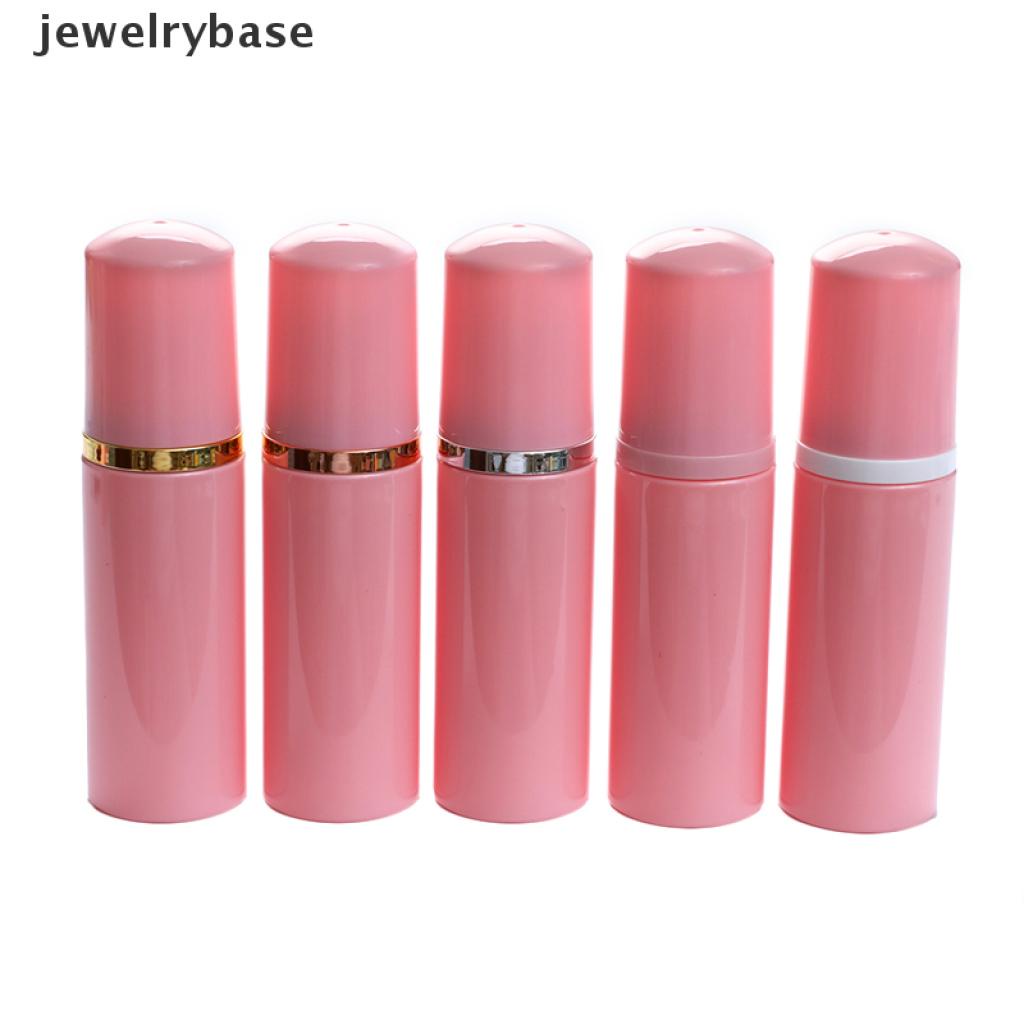 1 Pc Botol dispenser Sabun Busa Cair Warna pink Terang Ukuran 60Ml