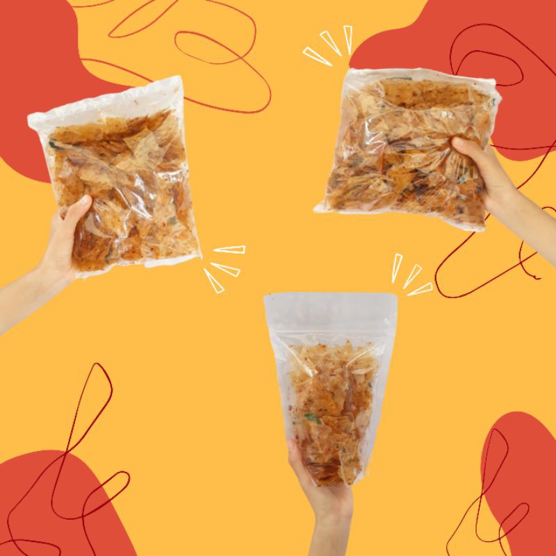 

[BISA COD]KRIPIK KACA/KRIPIK BELING/250gram