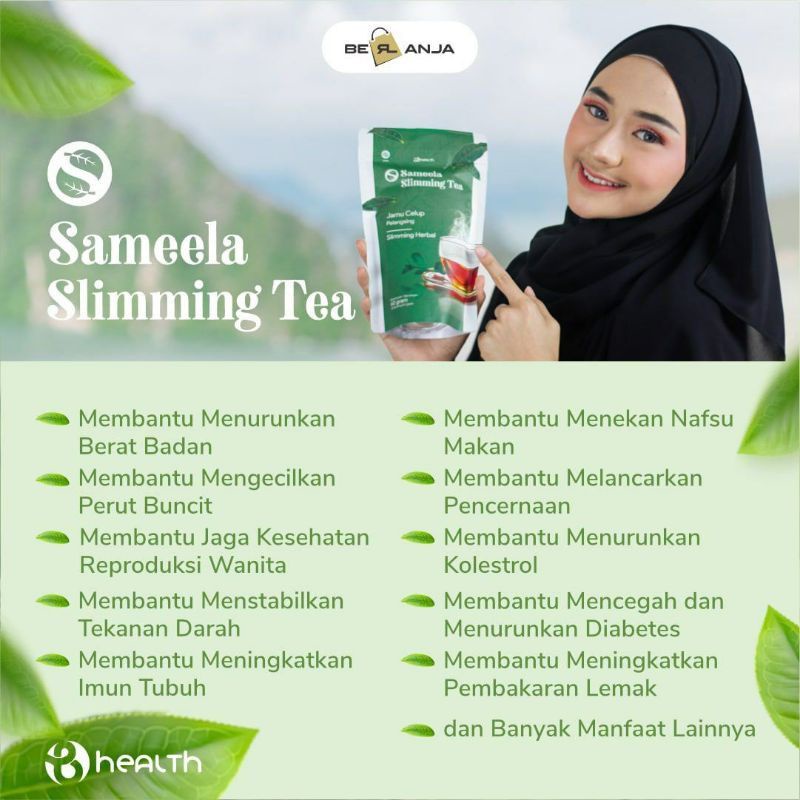 

SAMEELA SLIMMING TEA //teh kesehatan//teh pelangsing BErl