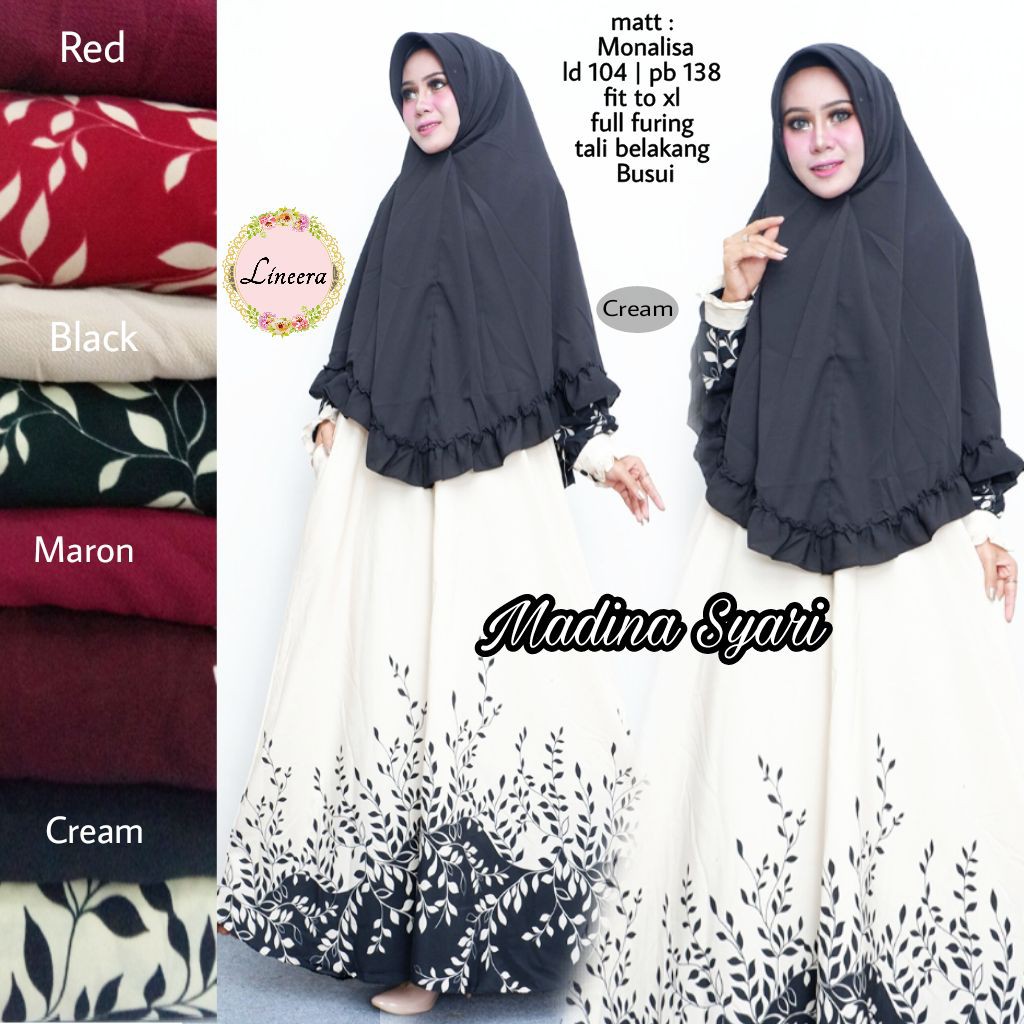 Gamis Cantik Madina Syari
