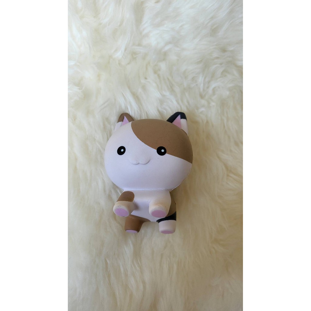 Flashsale Original Squishy Licensed Ibloom Tanker Bundle Set (2pcs) | Preloved | Cat Tanker & Mini M