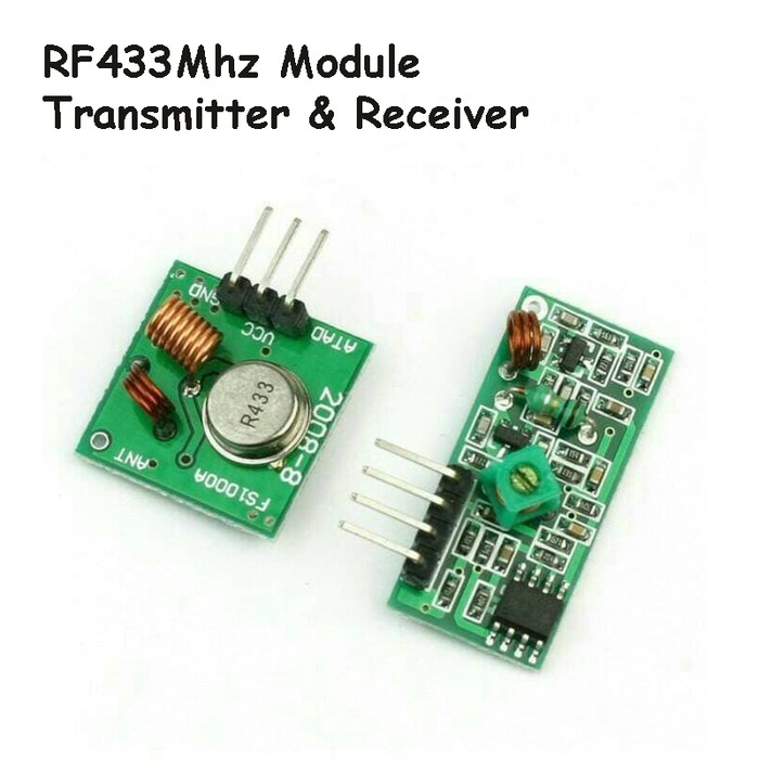433MHz RF Transceiver Module - Transmitter dan Receiver