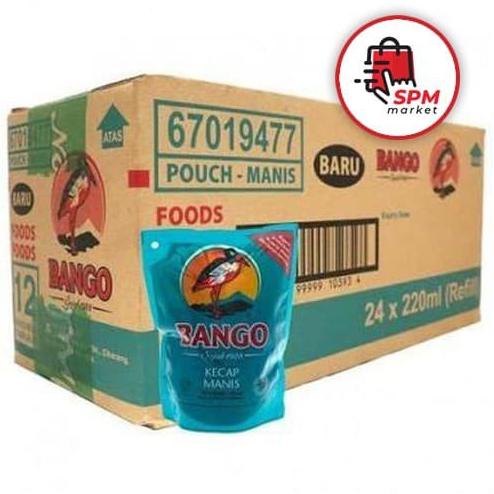 

KECAP BANGO 220 ML ISI 12 PCS (TERSEDIA HARGA GROSIR DUS ISI 24 PCS)