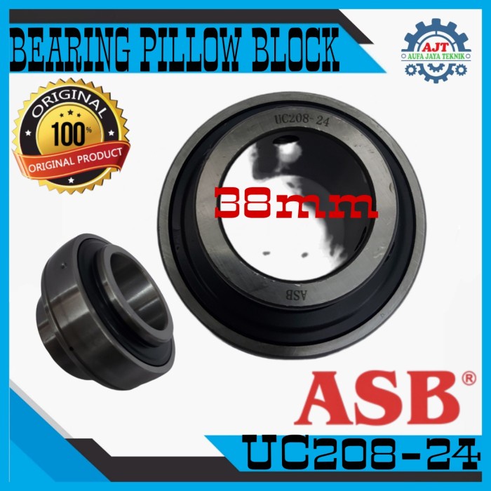 bearing pillow block UC208-24