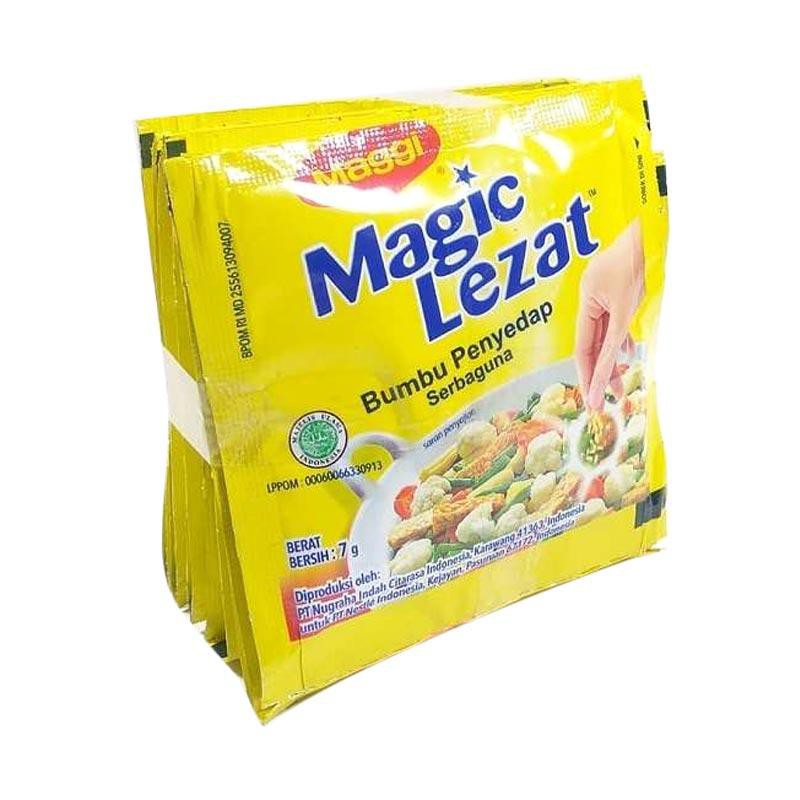 

Maggi Magic Lezat Penyedap Rasa [7 g/ 12 pcs] / serbaguna / ayam