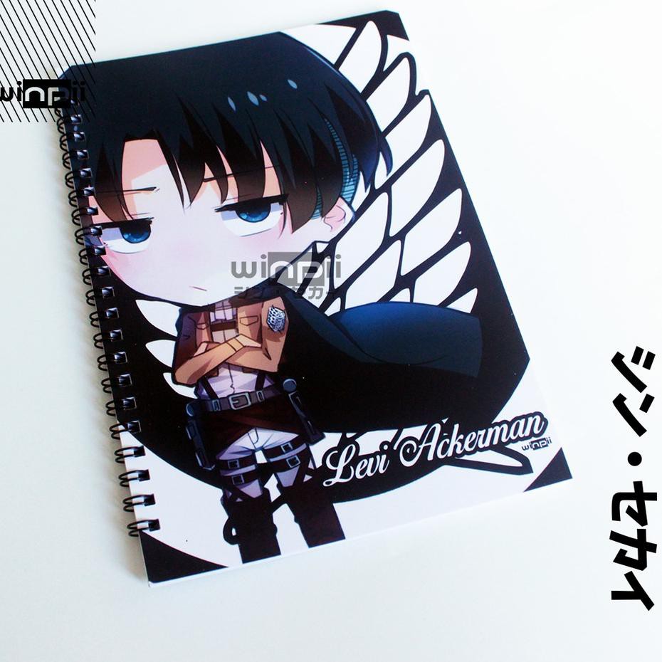 

Ready VD9DB Sketchbook Levi Ackerman Anime Attack On Titan 56 Harga Promo