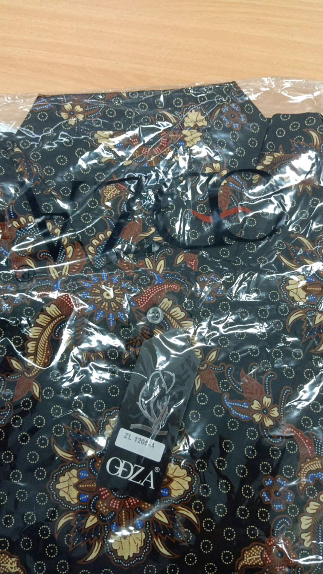 Odza Kemeja Batik Slim Fit Lengan Panjang Pria Modern Damalawa