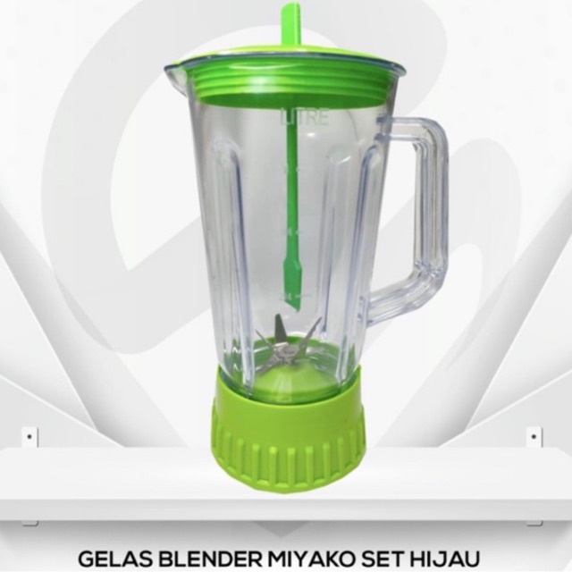 GELAS BLENDER UNTUK MERK MIYAKO HIJAU SET