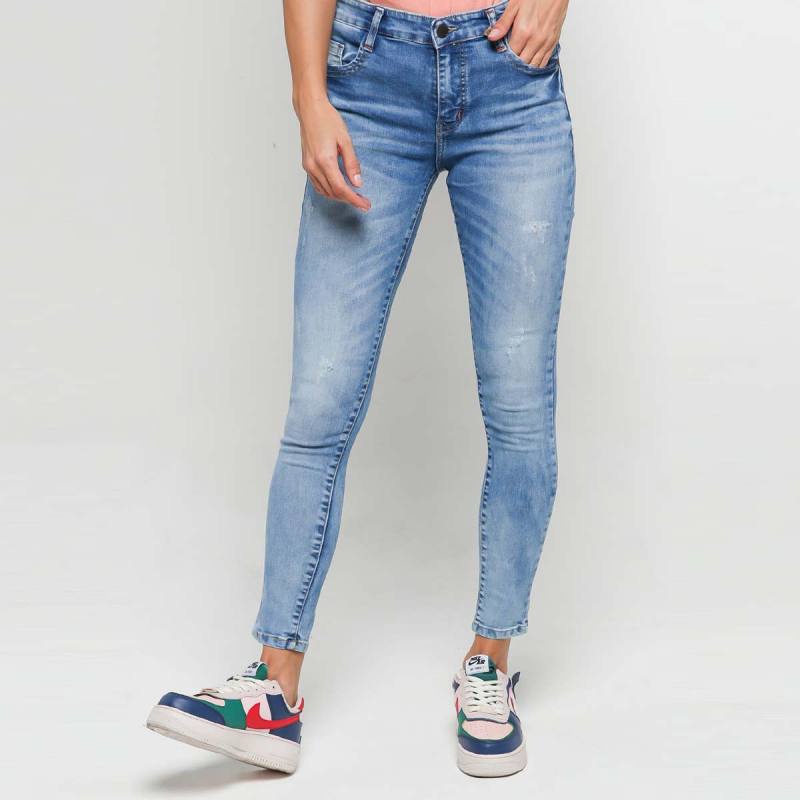 Rodeo - Jeans Wanita - Ilyssa Jeans - Blue
