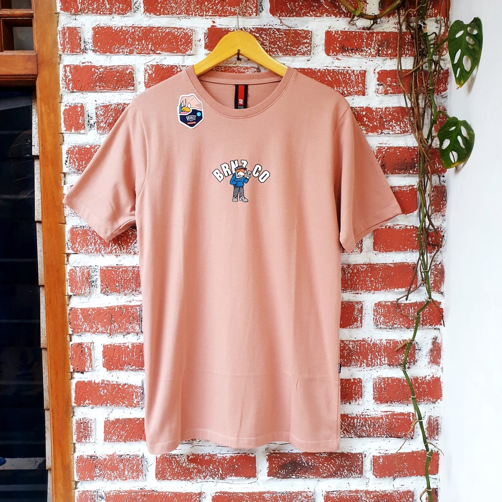 KAOS PENDEK ORIGINAL BRONZE - KAOS BRONZE 100% ORIGINAL DISTRO