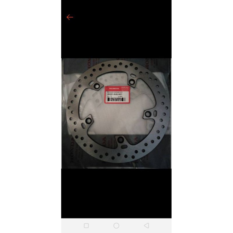 PIRINGAN CAKRAM DEPAN CBR 150R LED DISC CB 150R LED