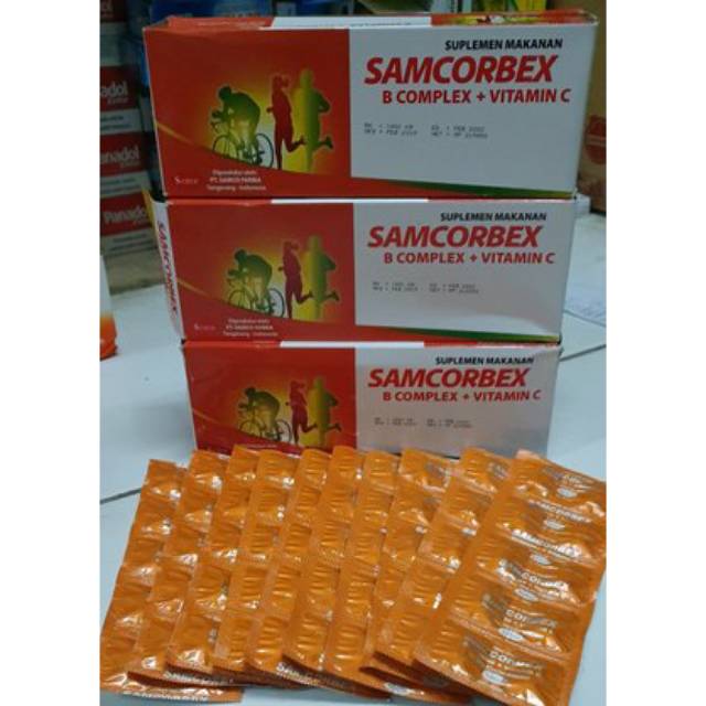 Jual Samcorbex suplemen makanan per box | Shopee Indonesia