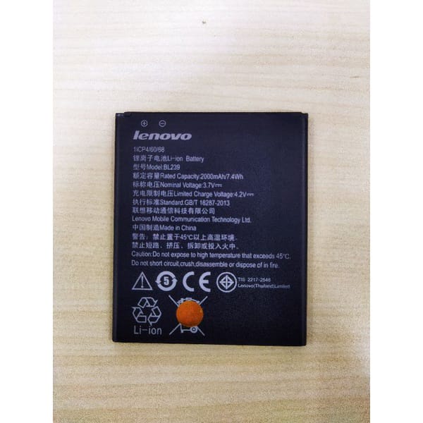 Battery / Baterai / Batrai / Baterei HP Lenovo BL-239 Battery Lenovo Ori 99 % Battre