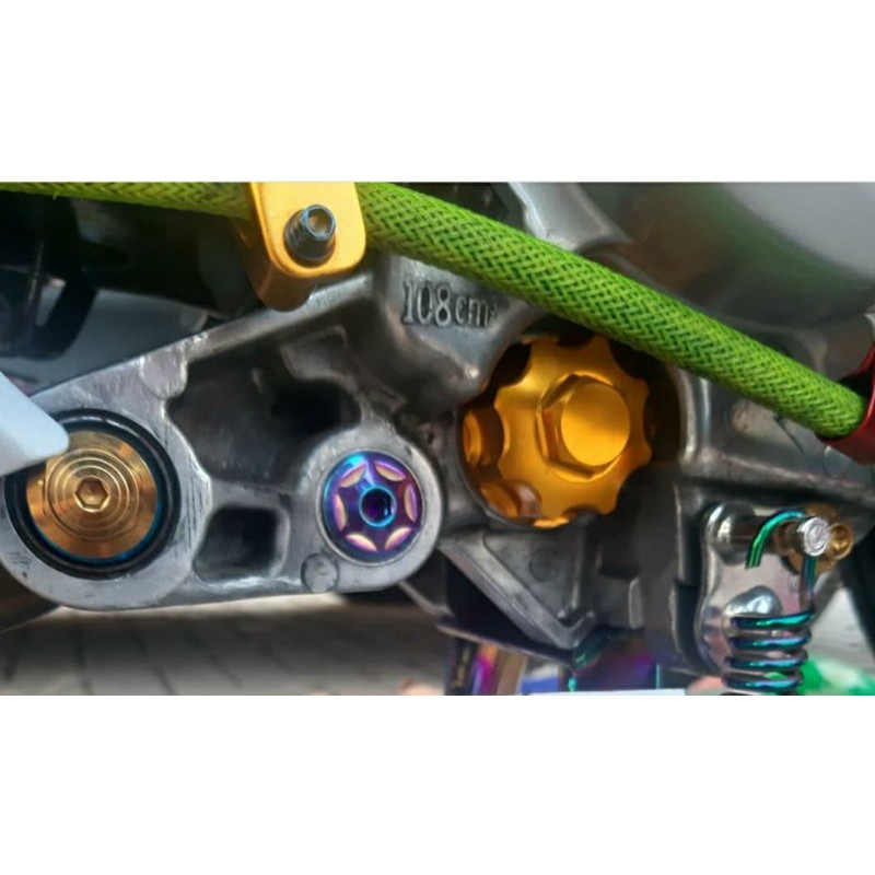 tutup filter oli mesin  matic honda