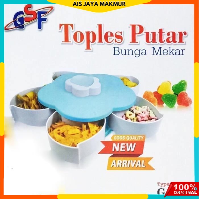 Toples Bunga GSF Mekar Flowers Over Flow Candy Box