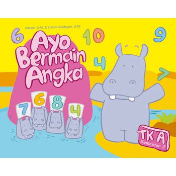 Buku Erlangga TK 01060230 AYO BERMAIN ANGKA TK.A/2#