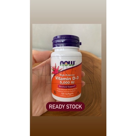 vitamin NOW d3 5000 iu
