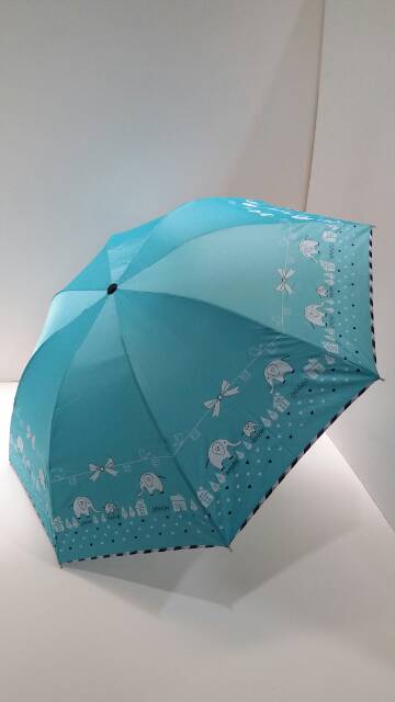Payung lipat motif gajah