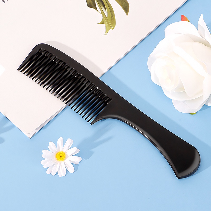Marvilo Sisir set Ungu Anti Statik Comb Airbag Hair Massage Rambut Kriting Hair Brush Massage Comb Anti-static Comb sisir rambut rontok dan kusut Portable sisir rambut  OVAL TABUNG PERSEGI cermi-7