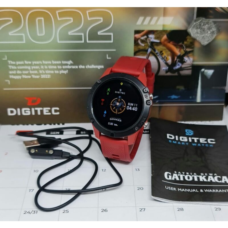 NEW~Smartwatch Digitec Gatot kaca original garansi 1thn