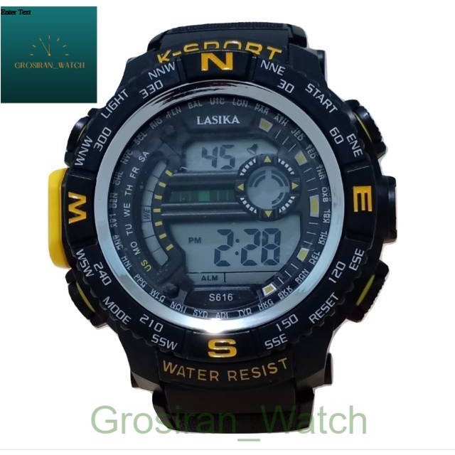 Jam Tangan Pria Original Tahan Air Lasika Keysport S616 [G_W]