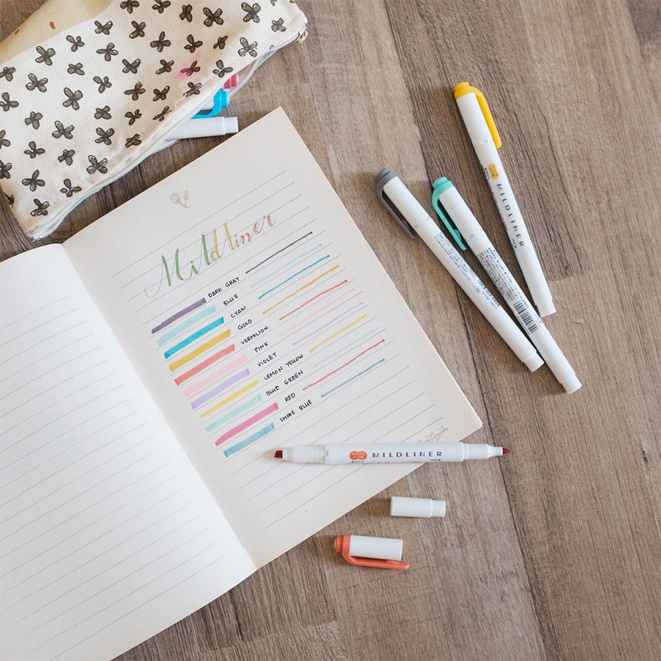 

Zebra Mildliner Double Sided Highlighter Pen Eym House