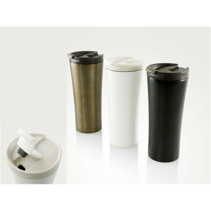 Termos Starbucks Botol Air Tempat Air Botol Air Minum Tahan Panas dan Dingin Polos 500ml