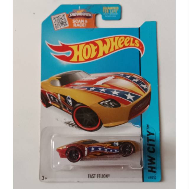 Hot Wheels thunts Fast Felion